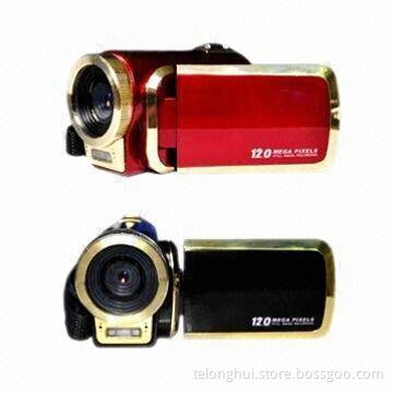 0.3MP Portable Digital Video Cameras with 2.4-inch TFT LCD Screen, 4x Digital Zoom